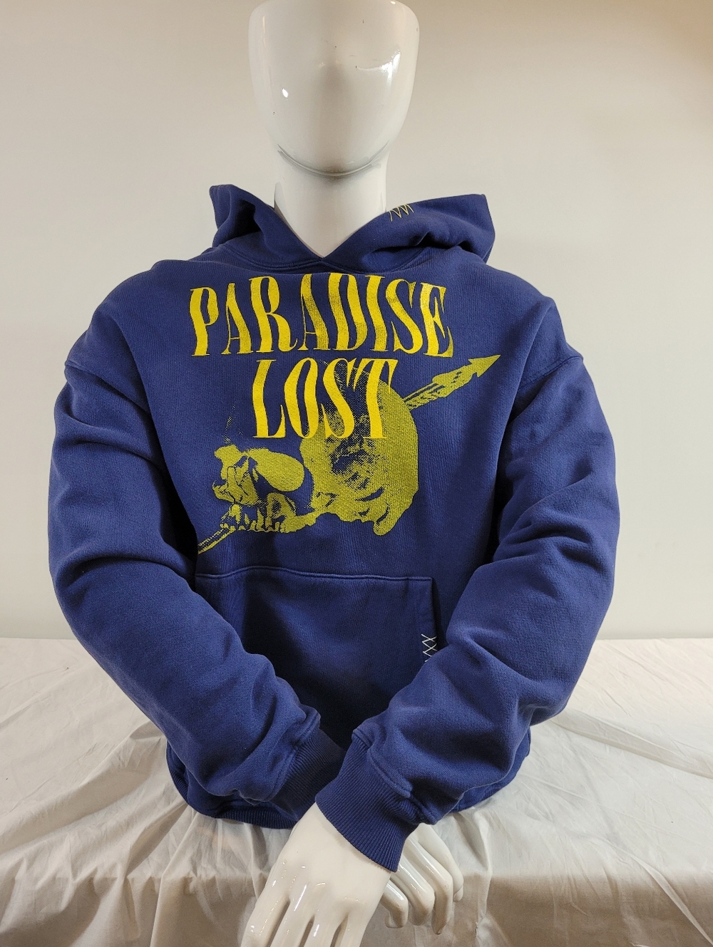 Alchemist Loss Paradise Graphic Hoodie Blue Men's smallAuthentic Luxury $350